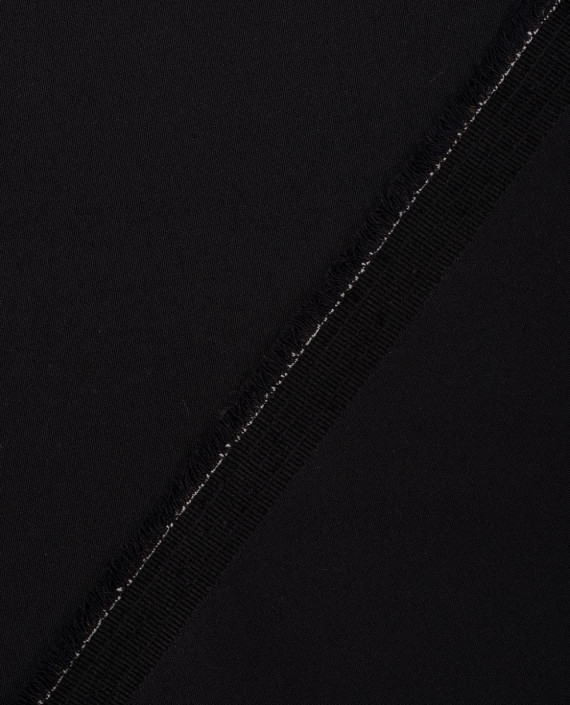 Поливискоза костюмная 0064 цвет черный картинка 1