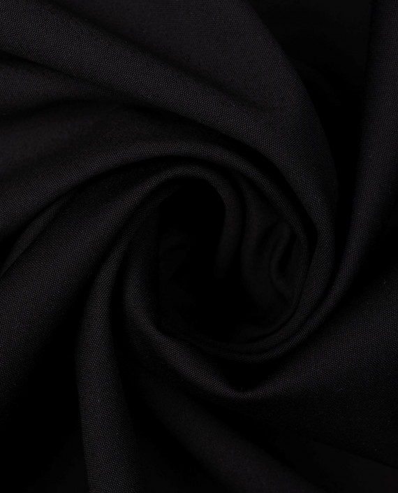 Поливискоза костюмная 0064 цвет черный картинка