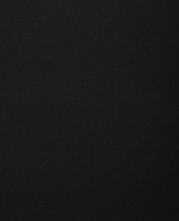 Поливискоза костюмная 0065 цвет черный картинка 2
