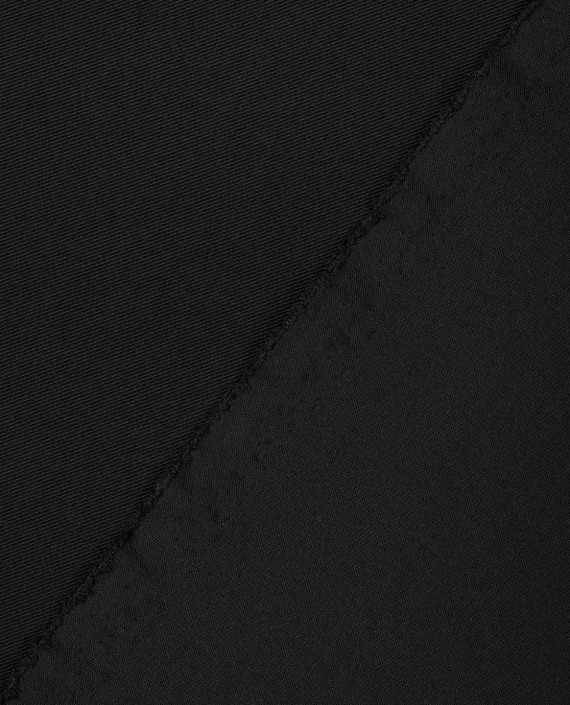 Поливискоза костюмная 0065 цвет черный картинка 1