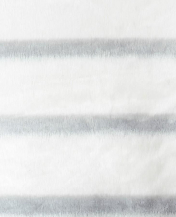 Мех искусственный 0319 цвет серый полоска картинка