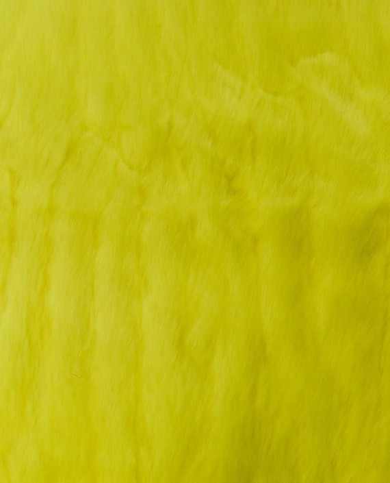 Мех искусственный 0275 цвет желтый картинка