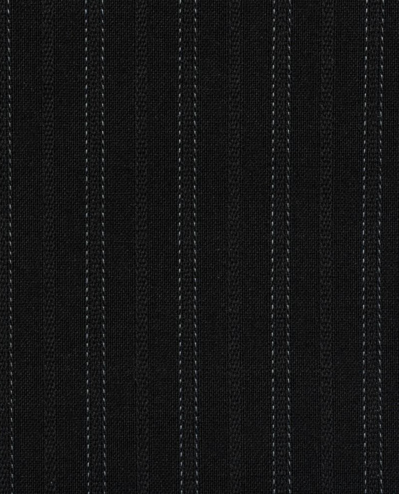 Костюмная ткань 2542 цвет черный картинка 1