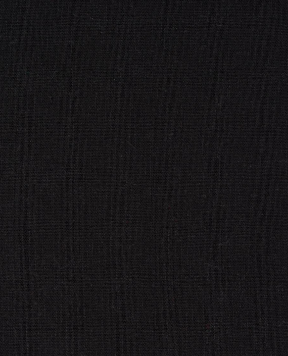 Лен костюмный 0889 цвет черный картинка 2