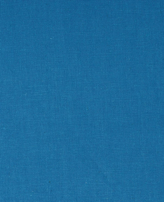 Лен костюмный 0890 цвет голубой картинка 2