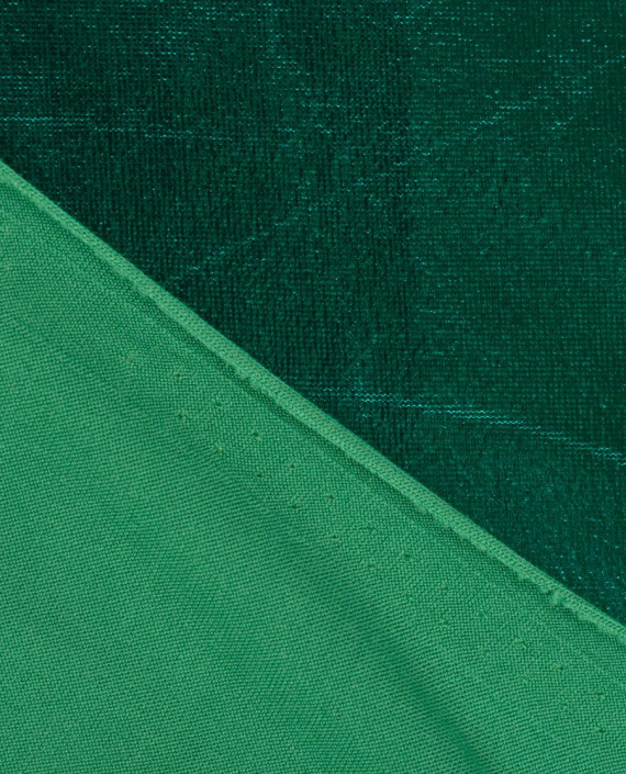 Трикотаж Диско 077 цвет зеленый картинка 1