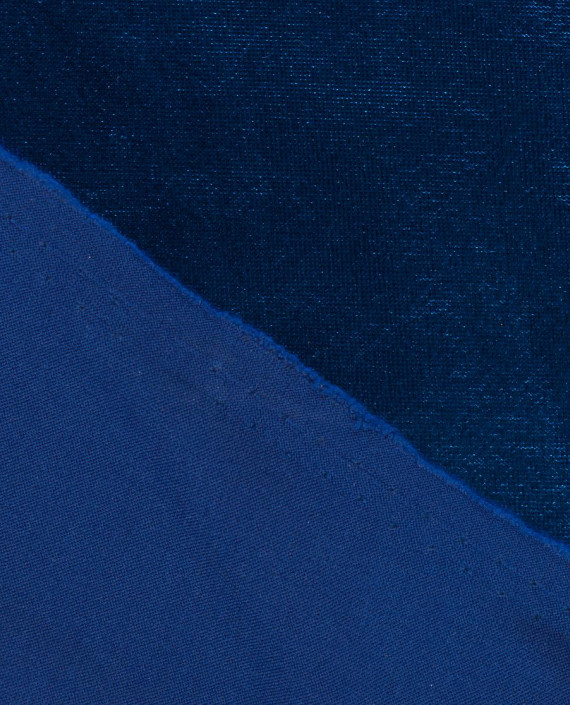 Трикотаж Диско 075 цвет синий картинка 1