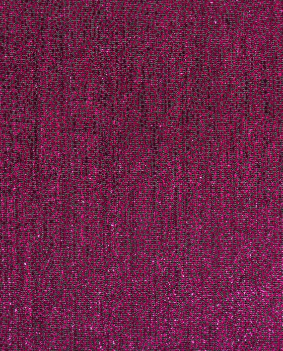 Последний отрез 0.6м Ткань Голограмма 1164 цвет малиновый картинка 2