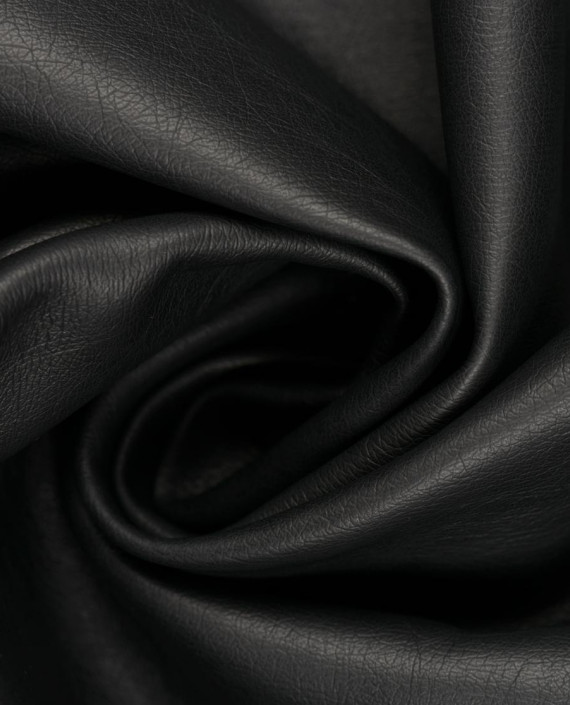 Искусственная кожа 478 цвет черный картинка