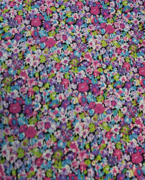 Ткань Лоренсо "Цветущее поле" 010 цвет разноцветный цветочный картинка