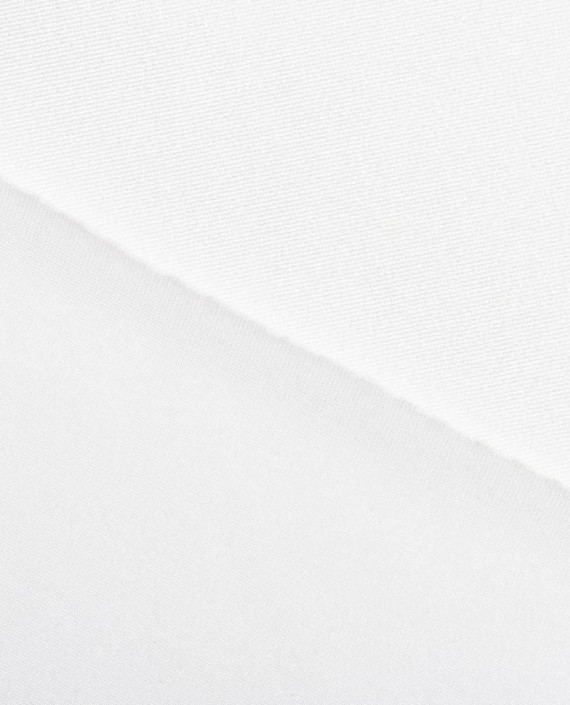 Ткань Бифлекс "Белый" 0005 цвет белый картинка 2