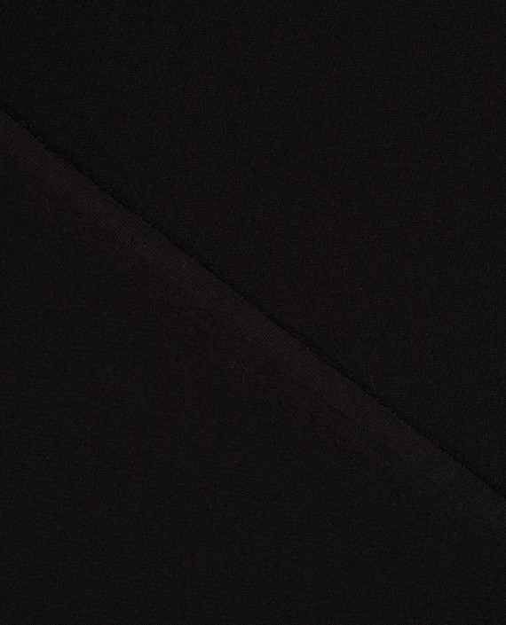 Поливискоза костюмная 0913 цвет черный картинка 1