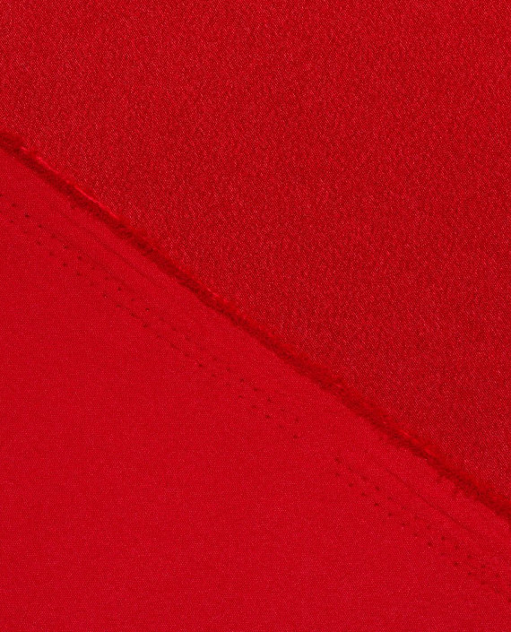 Креп-сатин 0198 цвет красный картинка 1