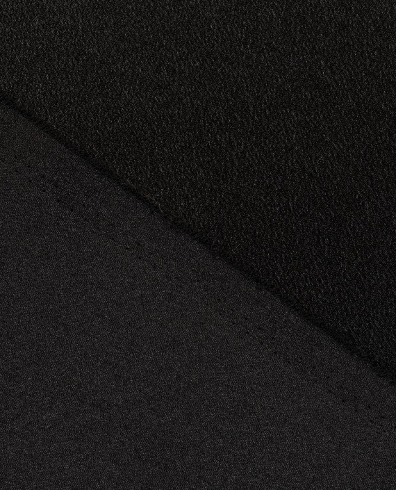 Креп-сатин 0188 цвет черный картинка 1