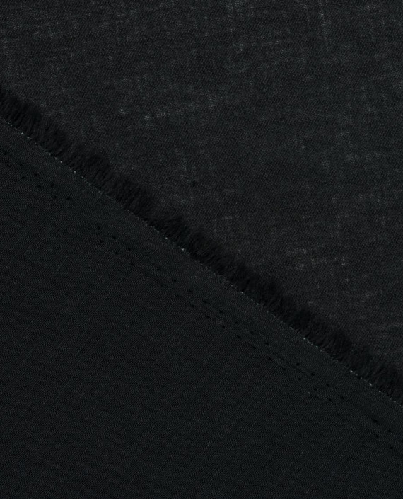 Лён рубашечный 1120 цвет черный картинка 1