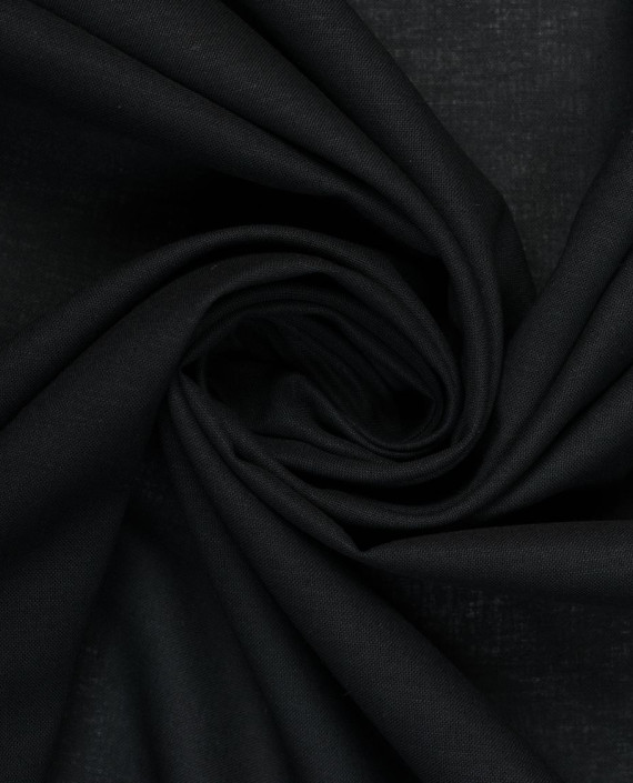 Лён рубашечный 1120 цвет черный картинка