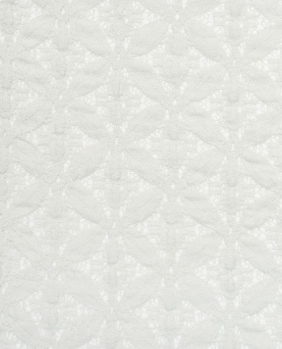 Гипюр стрейч 724 цвет белый картинка 2