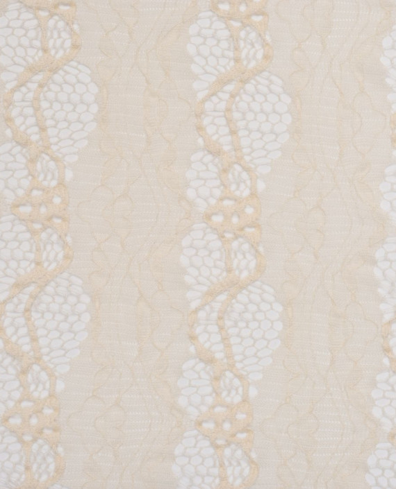 Гипюр стрейч 721 цвет молочный картинка 2