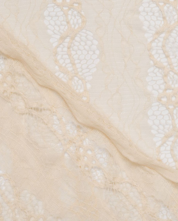 Гипюр стрейч 721 цвет молочный картинка 1