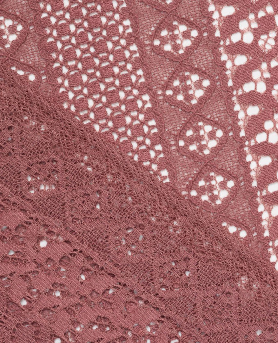 Гипюр 718 цвет бордовый картинка 1