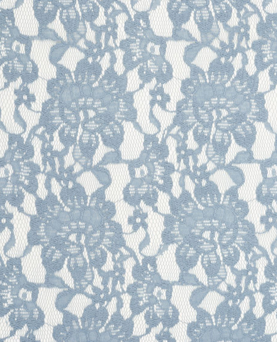 Гипюр хлопковый 715 цвет голубой картинка 2