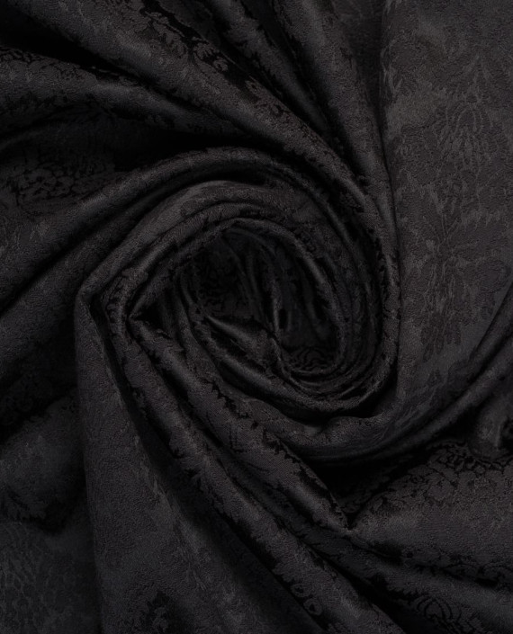 Жаккард костюмный 0283 цвет черный картинка