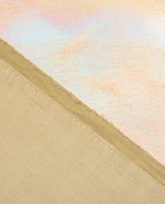 Искусственная кожа на вискозной основе 603 цвет серебро картинка 1