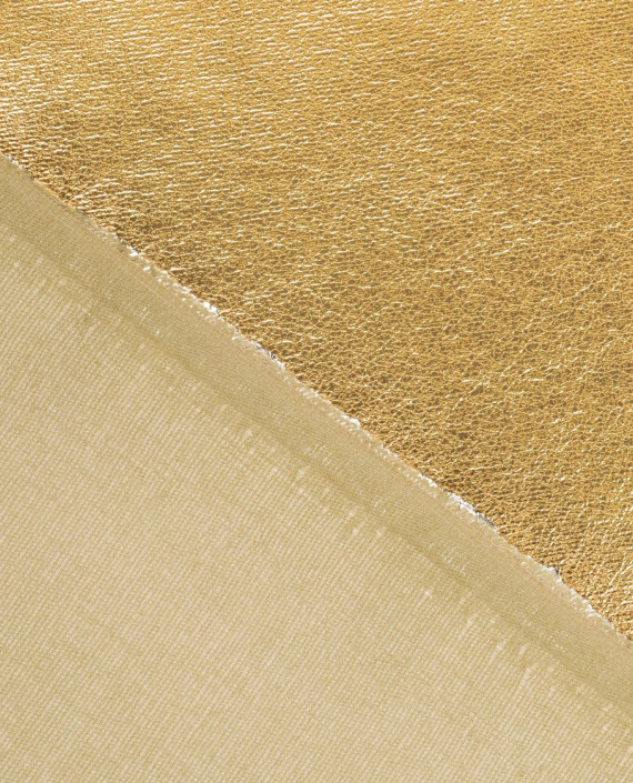 Искусственная кожа на вискозной основе 600 цвет золотой картинка 1