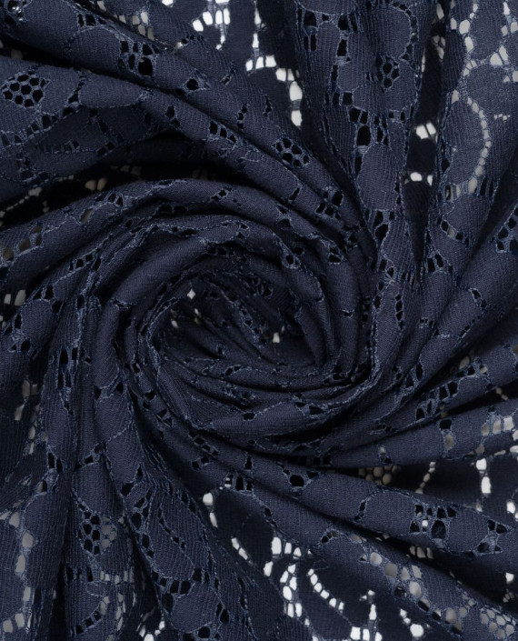 Гипюр 708 цвет синий картинка