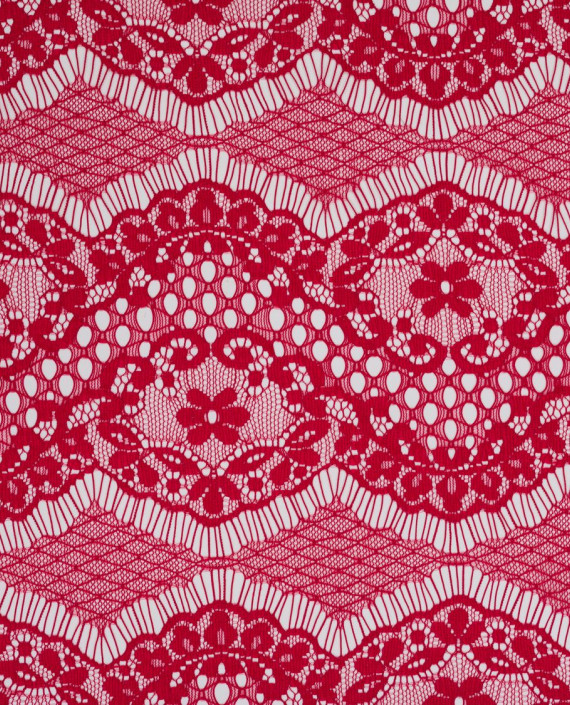 Гипюр 705 цвет красный картинка 2
