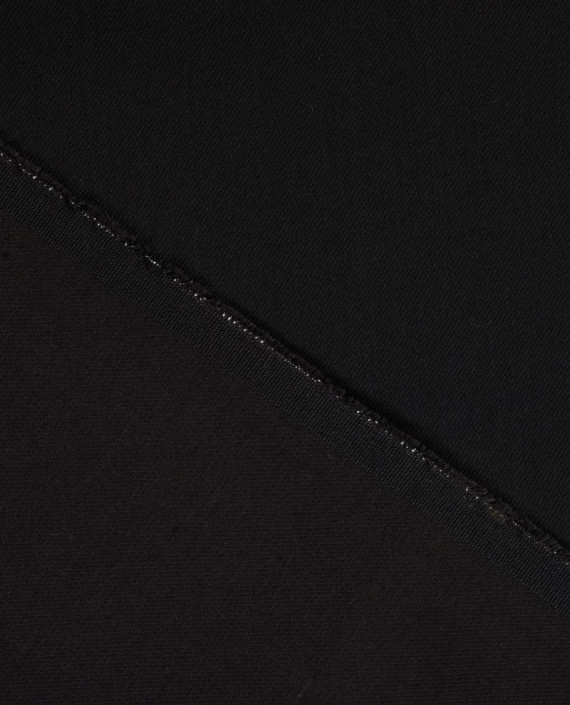 Хлопок костюмный 3938 цвет черный картинка 1