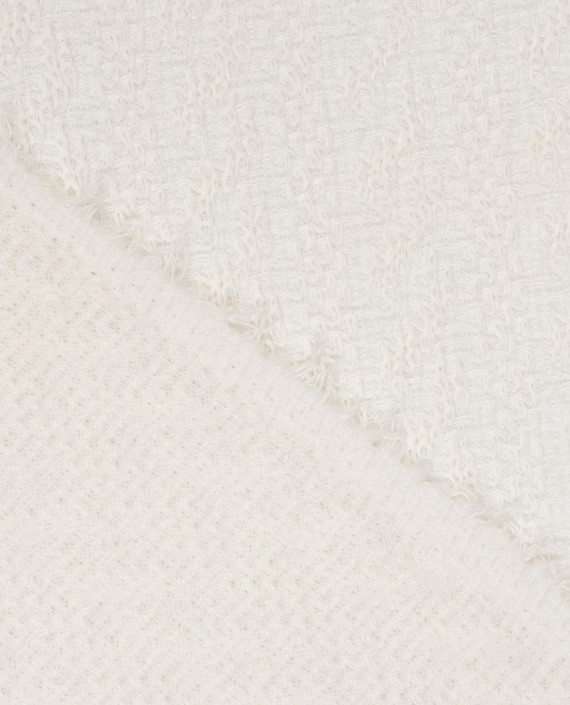 Трикотаж ажурный 4101 цвет белый картинка 1