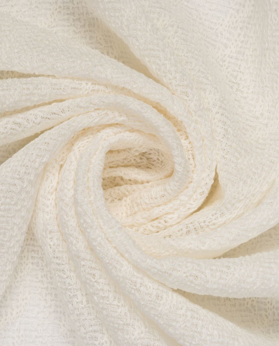 Трикотаж ажурный 4101 цвет белый картинка