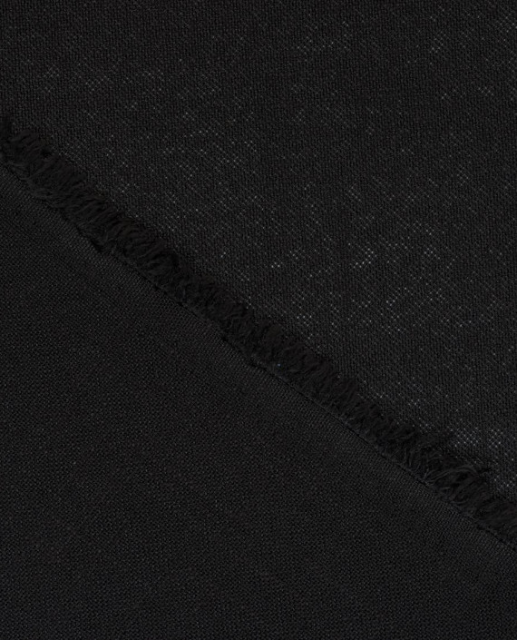 Ткань костюмная 0499 цвет черный картинка 1