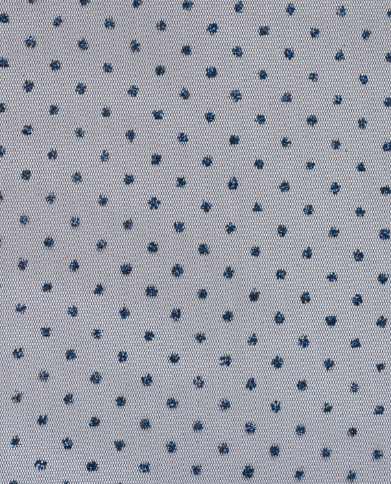 Сетка с глиттером 532 цвет синий картинка 2