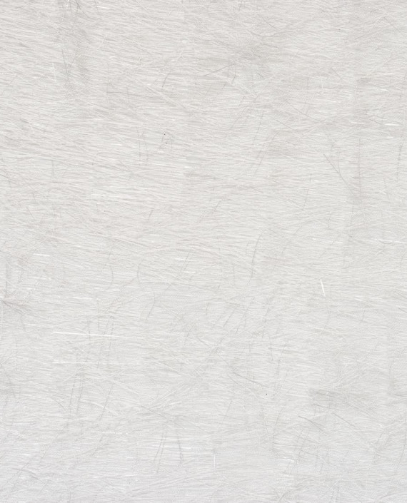 Ткань плательная Травка 0146 цвет белый картинка 2