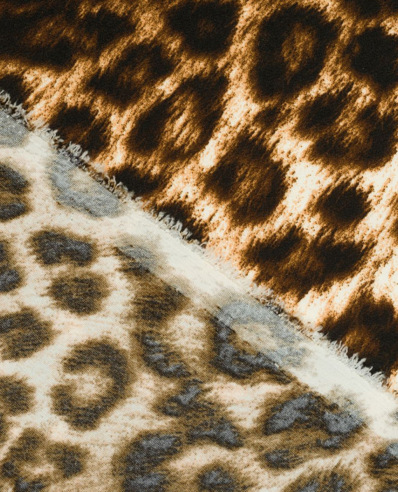 Плательная ткань леопард 0145 цвет разноцветный картинка 1