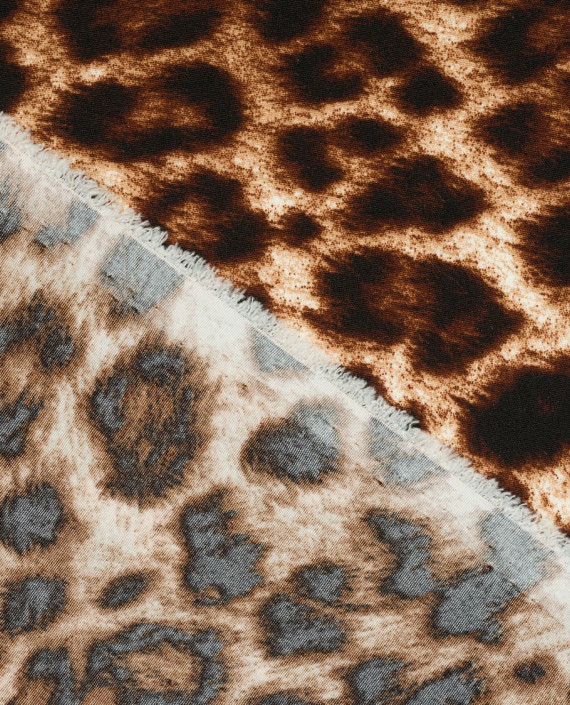 Плательная ткань леопард 0144 цвет разноцветный картинка 1
