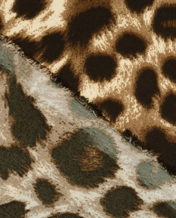 Плательная ткань леопард 0142 цвет разноцветный картинка 1