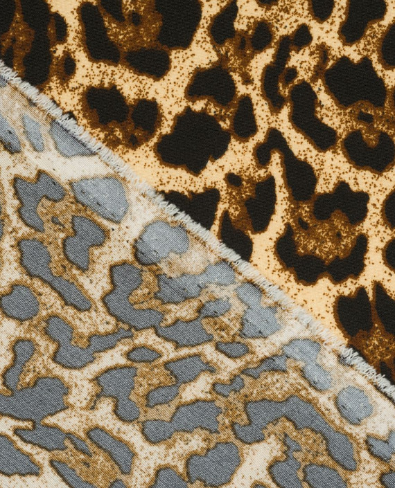 Плательная ткань леопард 0140 цвет разноцветный картинка 1