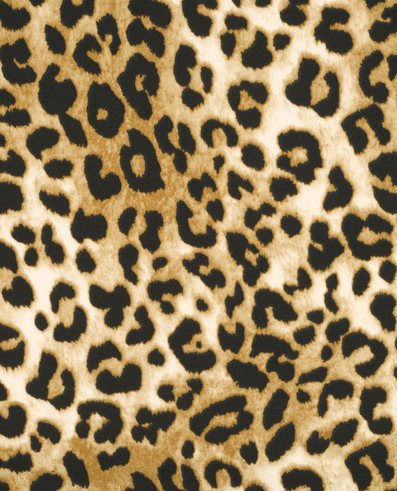 Плательная ткань леопард 0137 цвет разноцветный картинка 2