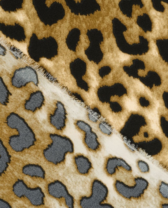 Плательная ткань леопард 0137 цвет разноцветный картинка 1