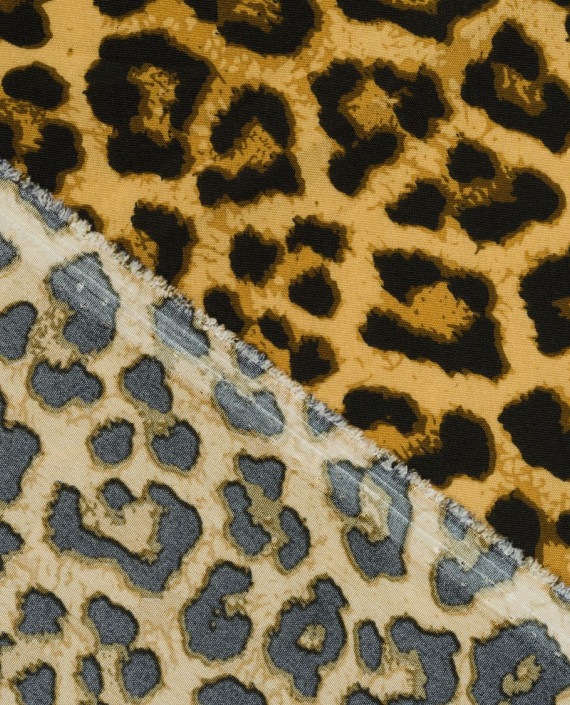 Плательная ткань леопард 0136 цвет разноцветный картинка 1