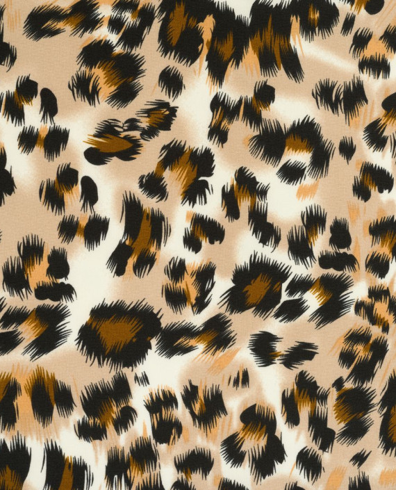 Плательная ткань леопард 0135 цвет разноцветный картинка 2