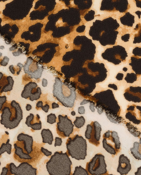 Плательная ткань леопард 0133 цвет разноцветный картинка 1