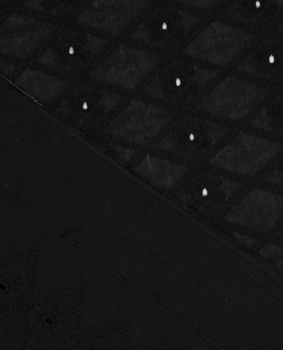 Ткань Шитьё 0074 цвет черный картинка 1