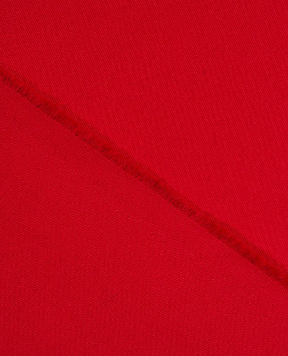 Хлопок костюмный 3937 цвет красный картинка 1