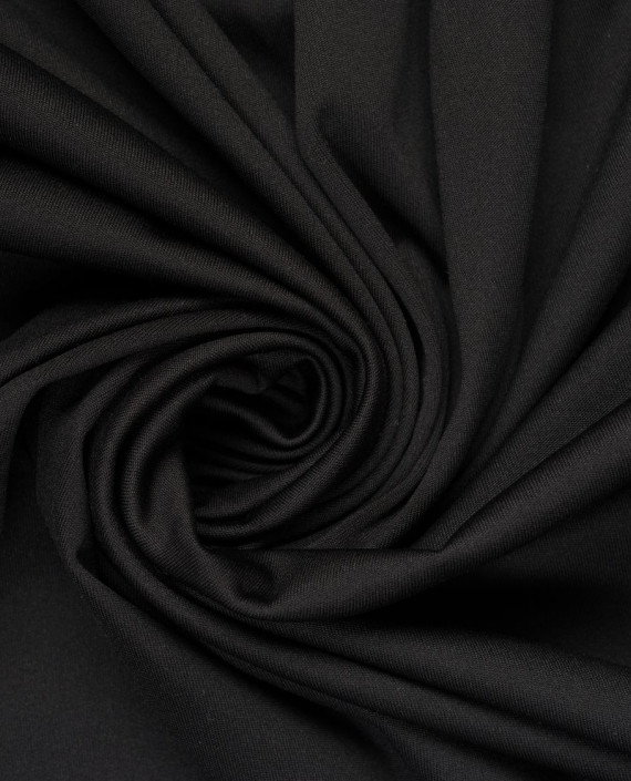 Трикотаж на флисе 4099 цвет черный картинка