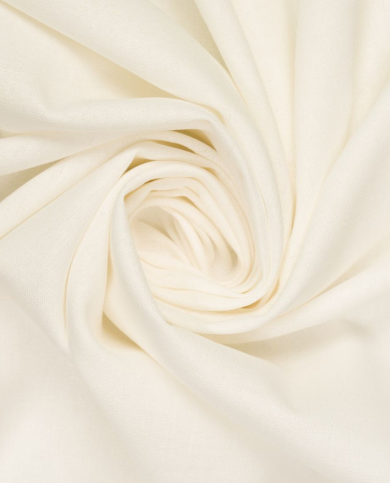 Лён костюмный 1119 цвет белый картинка