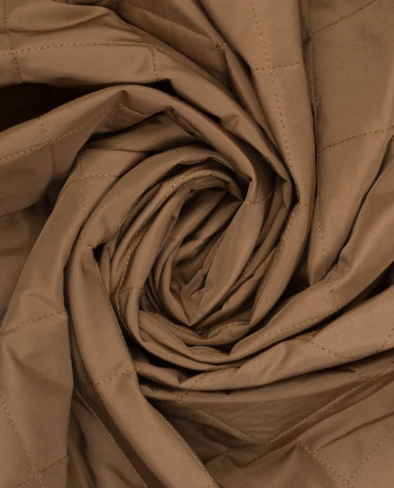 Подкладка стеганая  225 цвет коричневый картинка